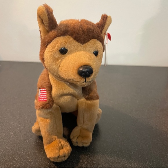 3/$12! Ty Beanie Baby - Courage the Dog - MWMT! - Picture 1 of 7